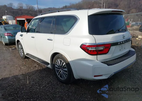 2022 Nissan Armada Sl 4Wd from USA, damaged, VIN JN8AY2BB8N9814752